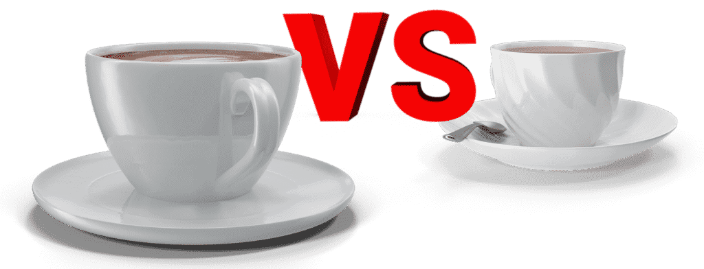 tea versus coffee