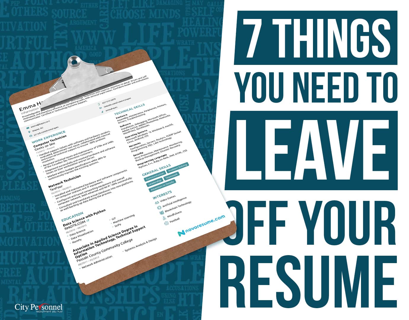 7 Things You Need to Leave Off Your Resume
