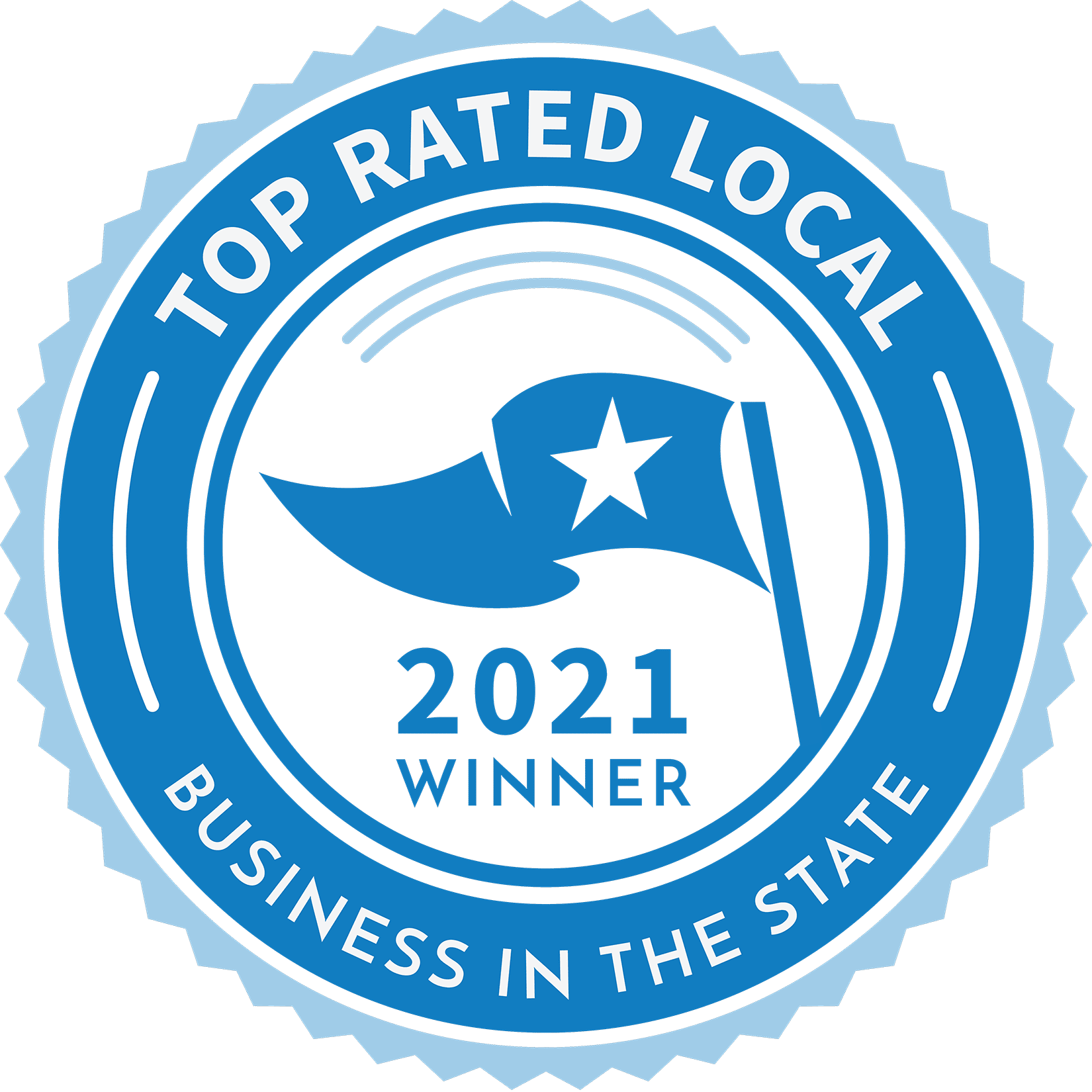 Top Rated Local 2021 Winner Logo