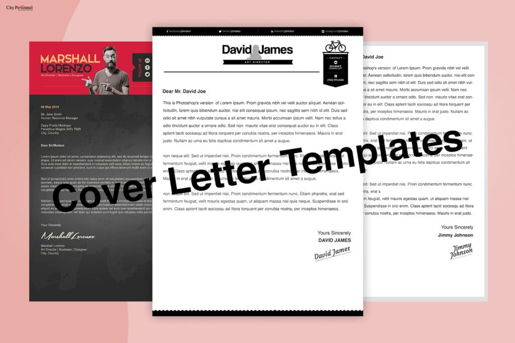 cover letter templates