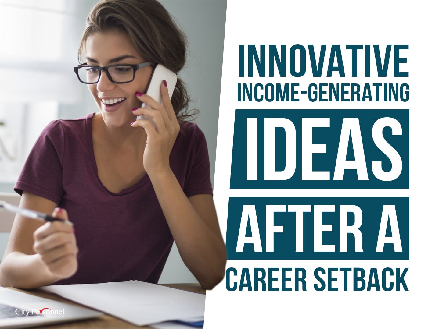 Income generating ideas after a career setback