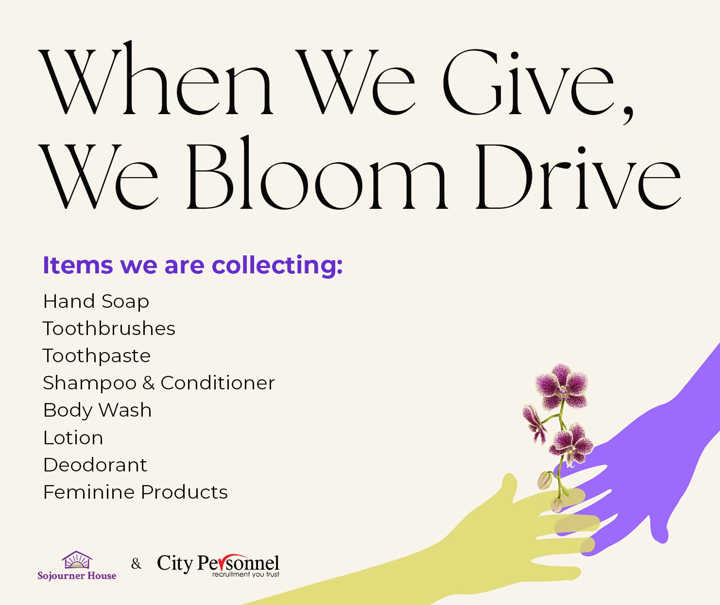 When We Give We Bloom