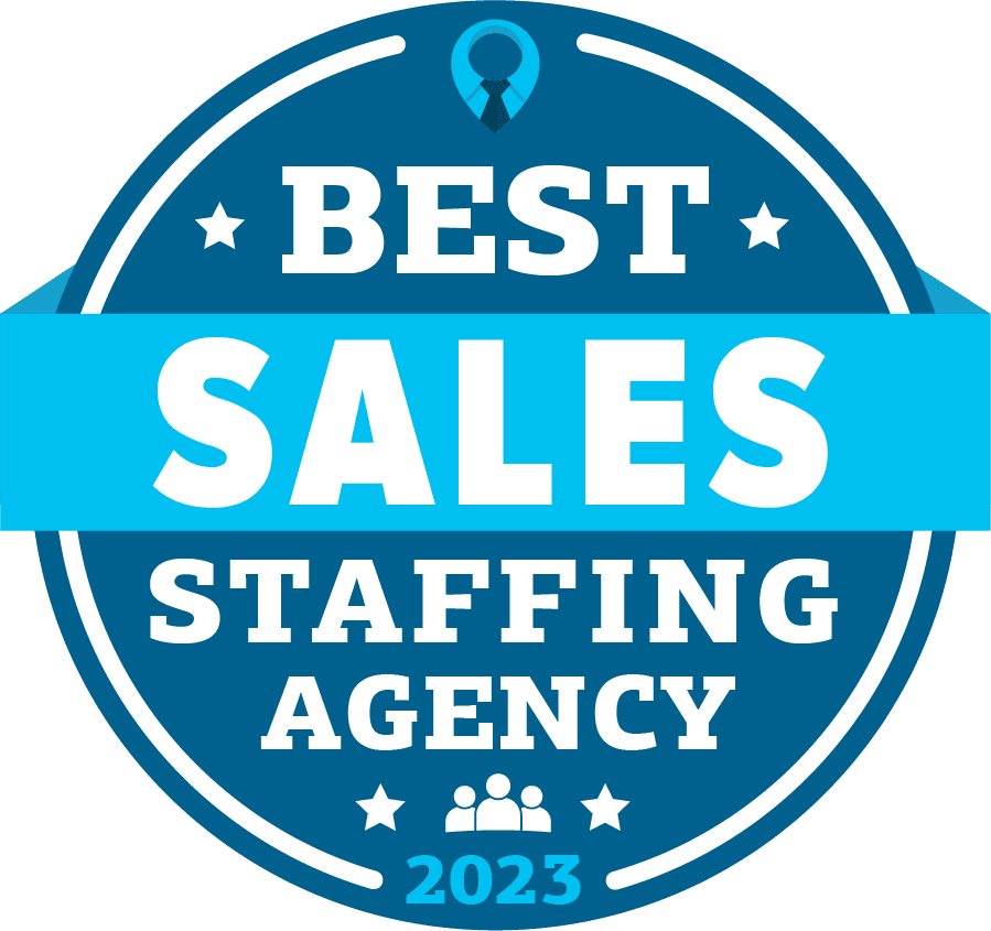 Best Sales Staffing Agency Badge 2023