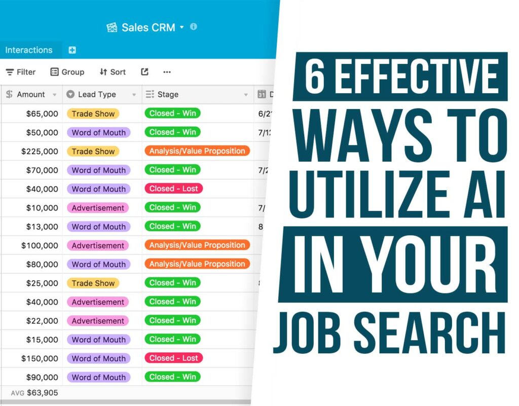 6 Effective Ways to Utilize AI In Your Job Search