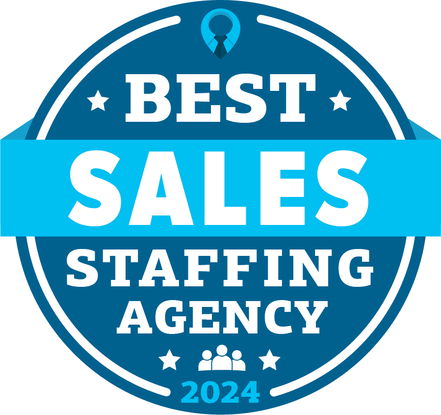 Best Sales Staffing Agency Badge 2024