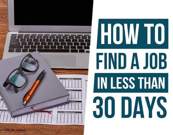 30 Day Job Search Plan How to Find a Job in Less Than 30 Days