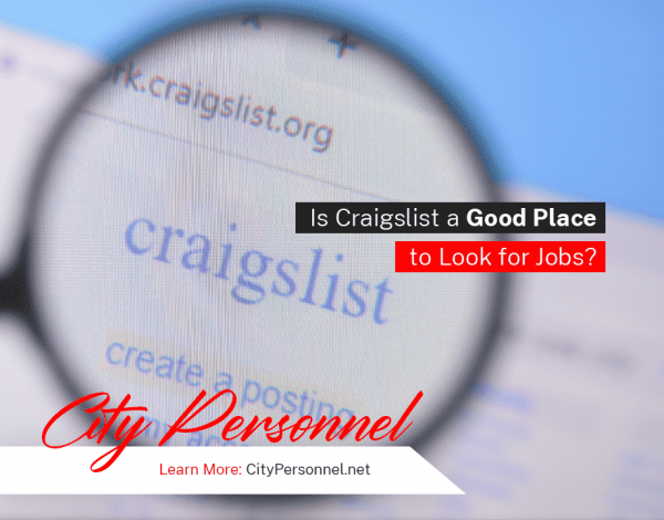 Is craigslist a good place to look for jobs