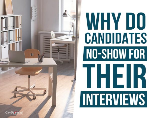 Why do candidates no-show for their interviews