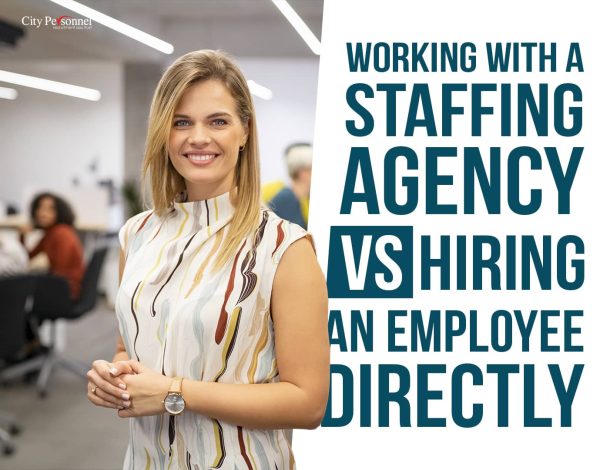 working with a staffing agency